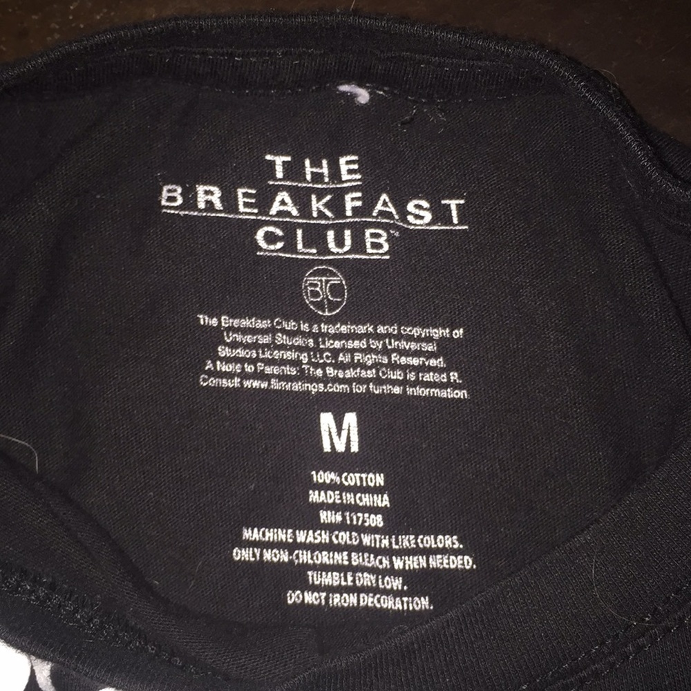 The Breakfast Club T-Shirt - Picture 2 of 3